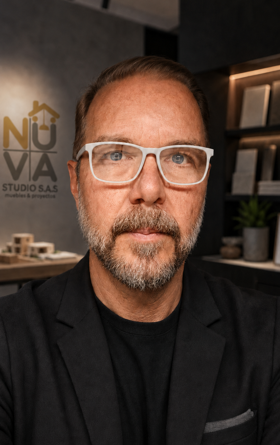 Salvador Iannello diseñador de interiores en NÜVA Studio Bogotá
