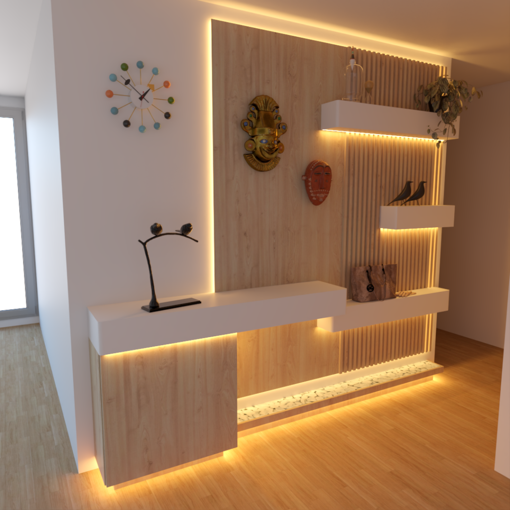 Diseño e instalación de mueble a medida